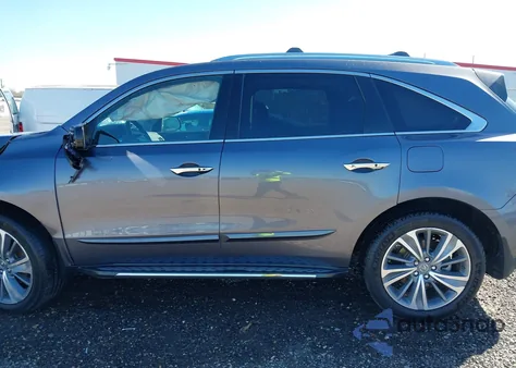 2018 Acura Mdx Technology Package Acurawatch Plus Pkg из США, поврежденный, VIN 5J8YD3H54JL001145